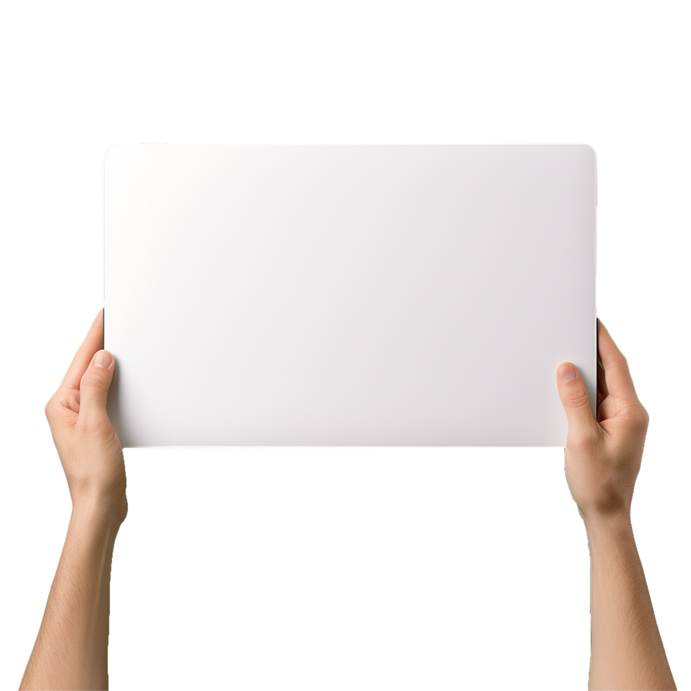 AI generated Placard png isolated on transparent background