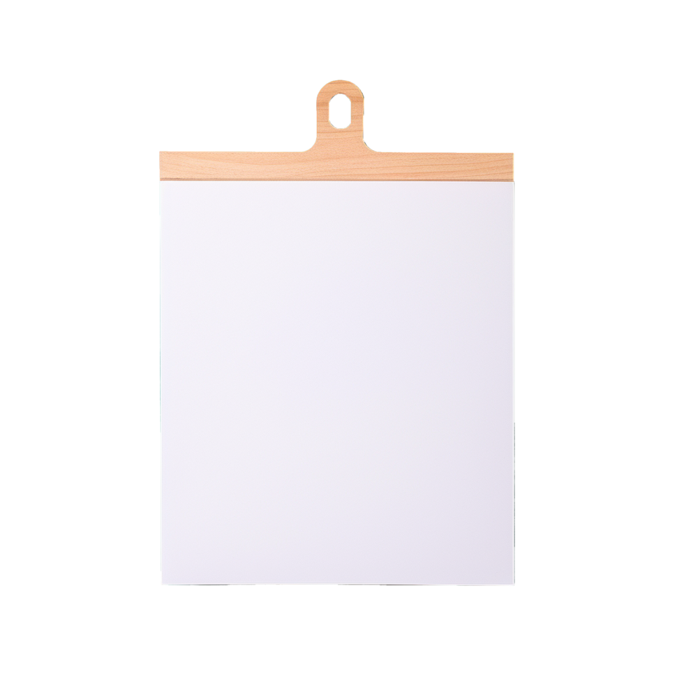 AI generated Placard png isolated on transparent background