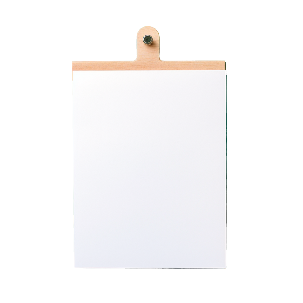 AI generated Placard png isolated on transparent background