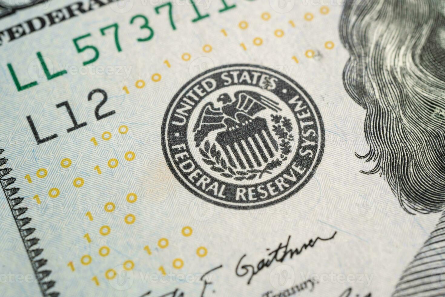 The Federal Reserve System, the central banking system of the United States of America. photo