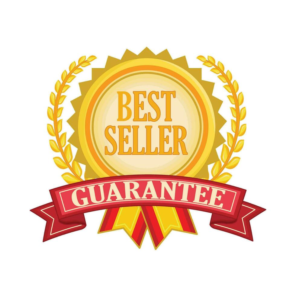 illustration of best seller vector