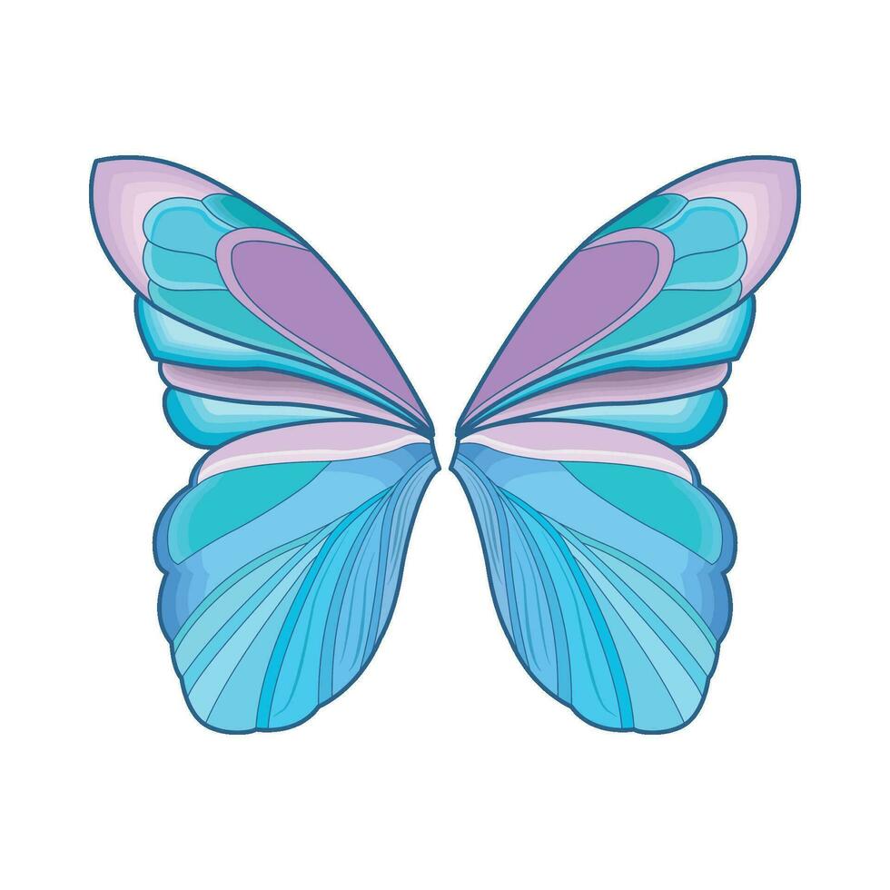 illustration of wings vector