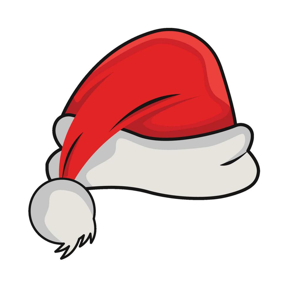 illustration of christmas hat vector