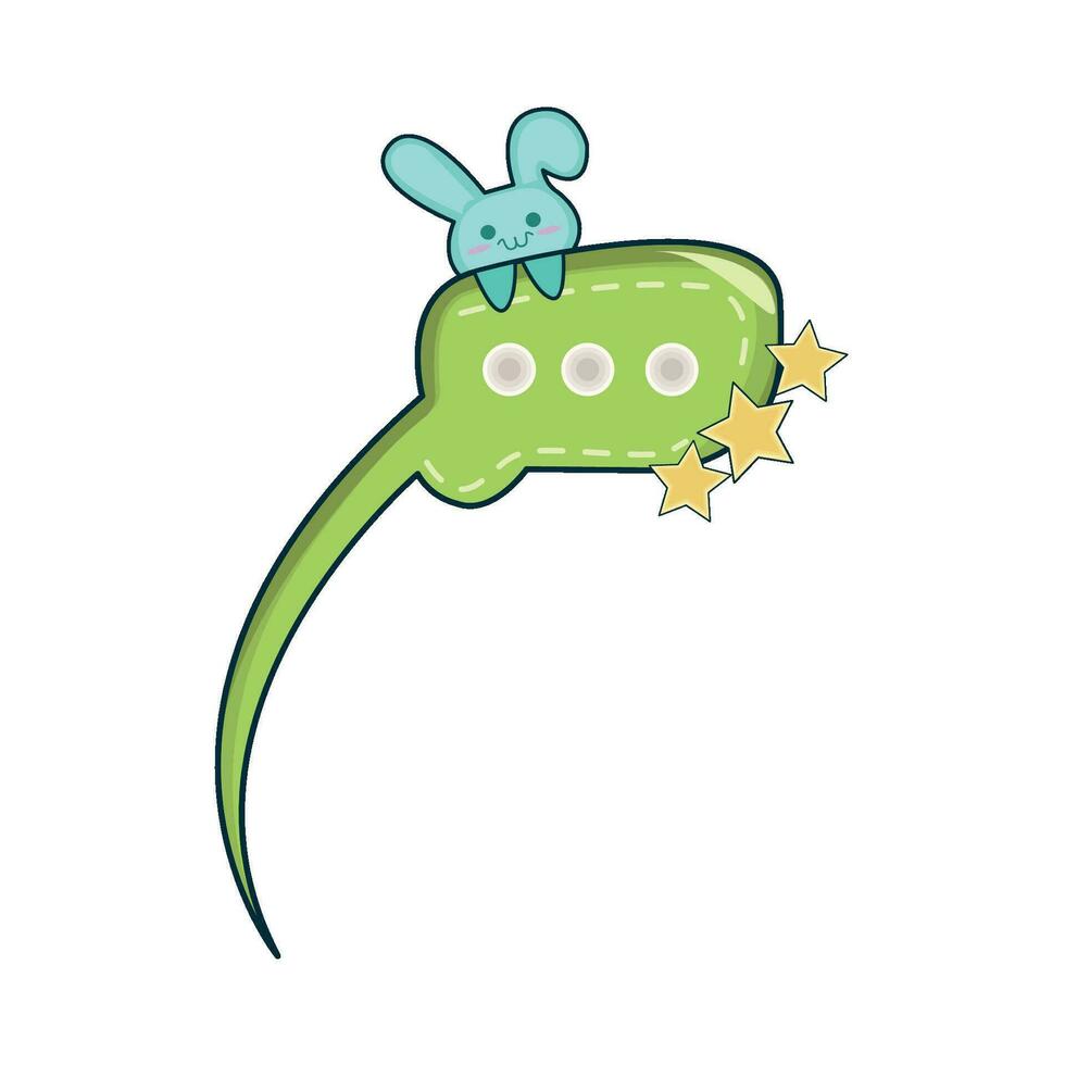 illustration of chat bubble vector