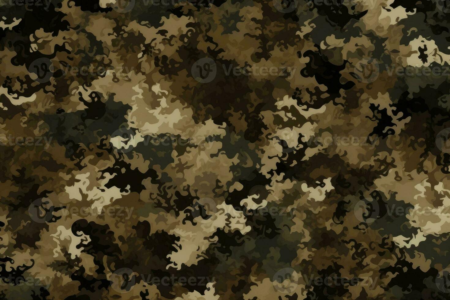 AI generated A close up of a camouflage photo