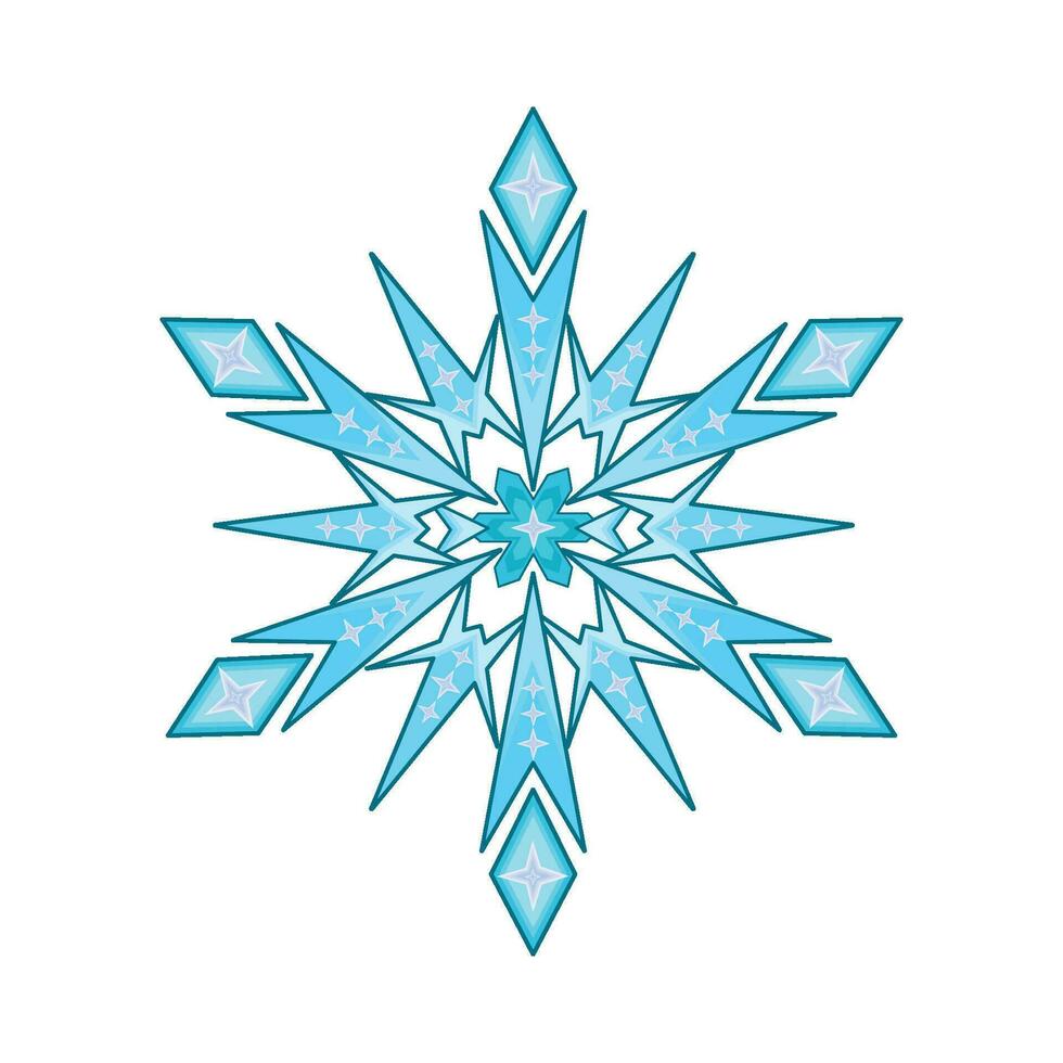 illustration of snowflake 36051636 Vector Art at Vecteezy