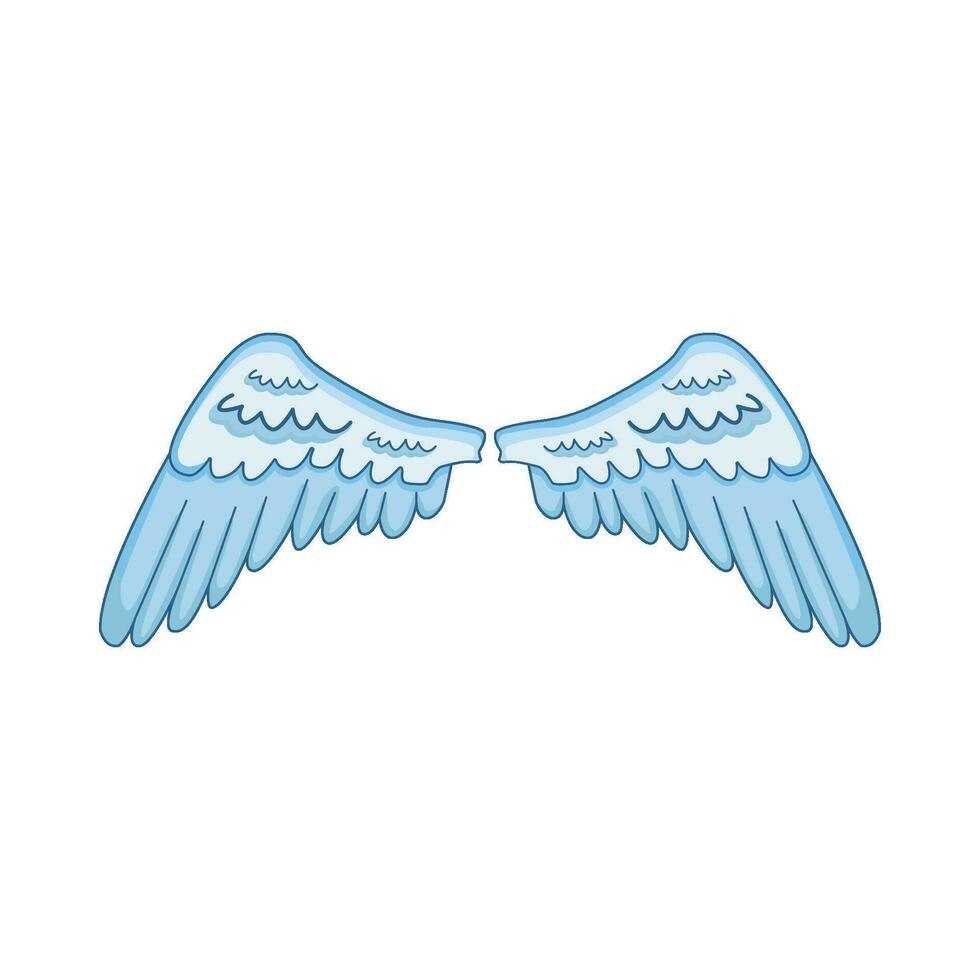 illustration of wings vector