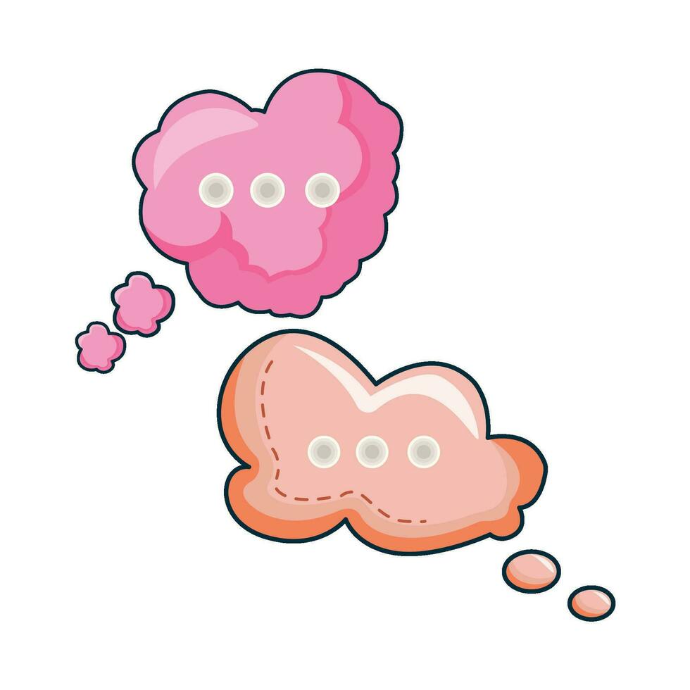 illustration of chat bubble vector