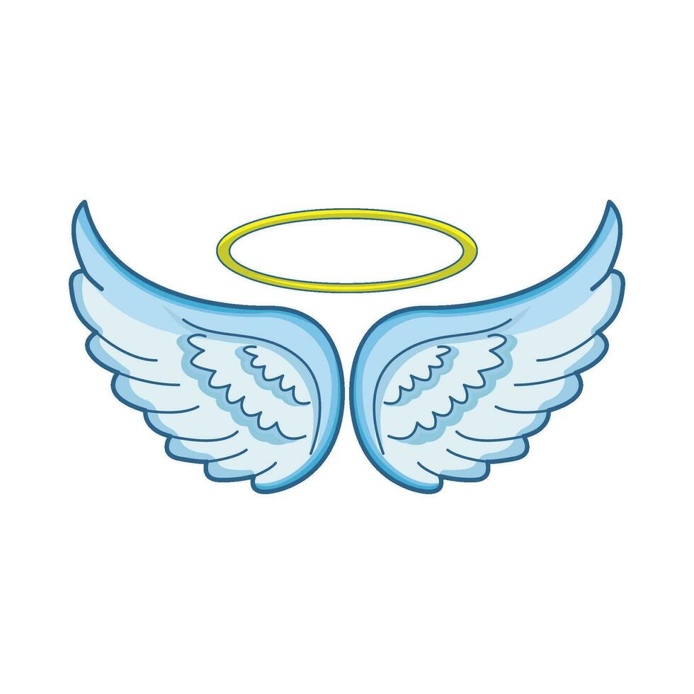 illustration of wings vector