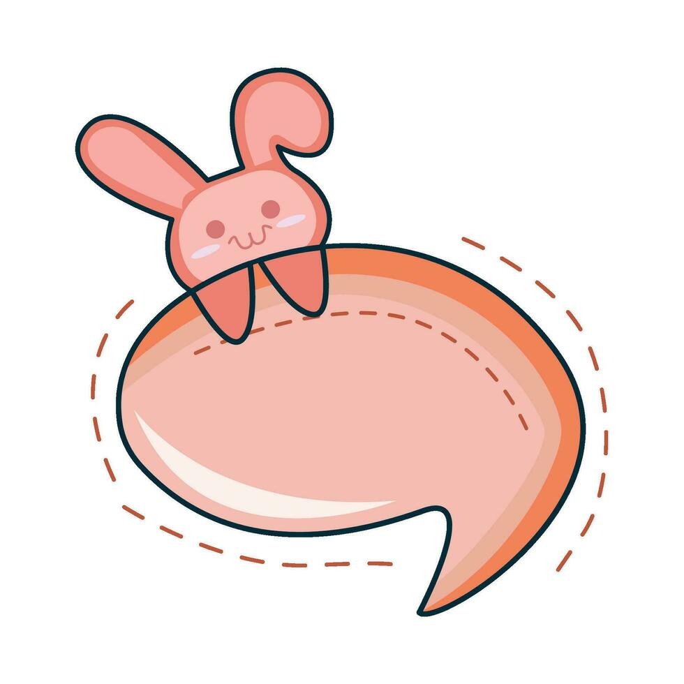 illustration of chat bubble vector