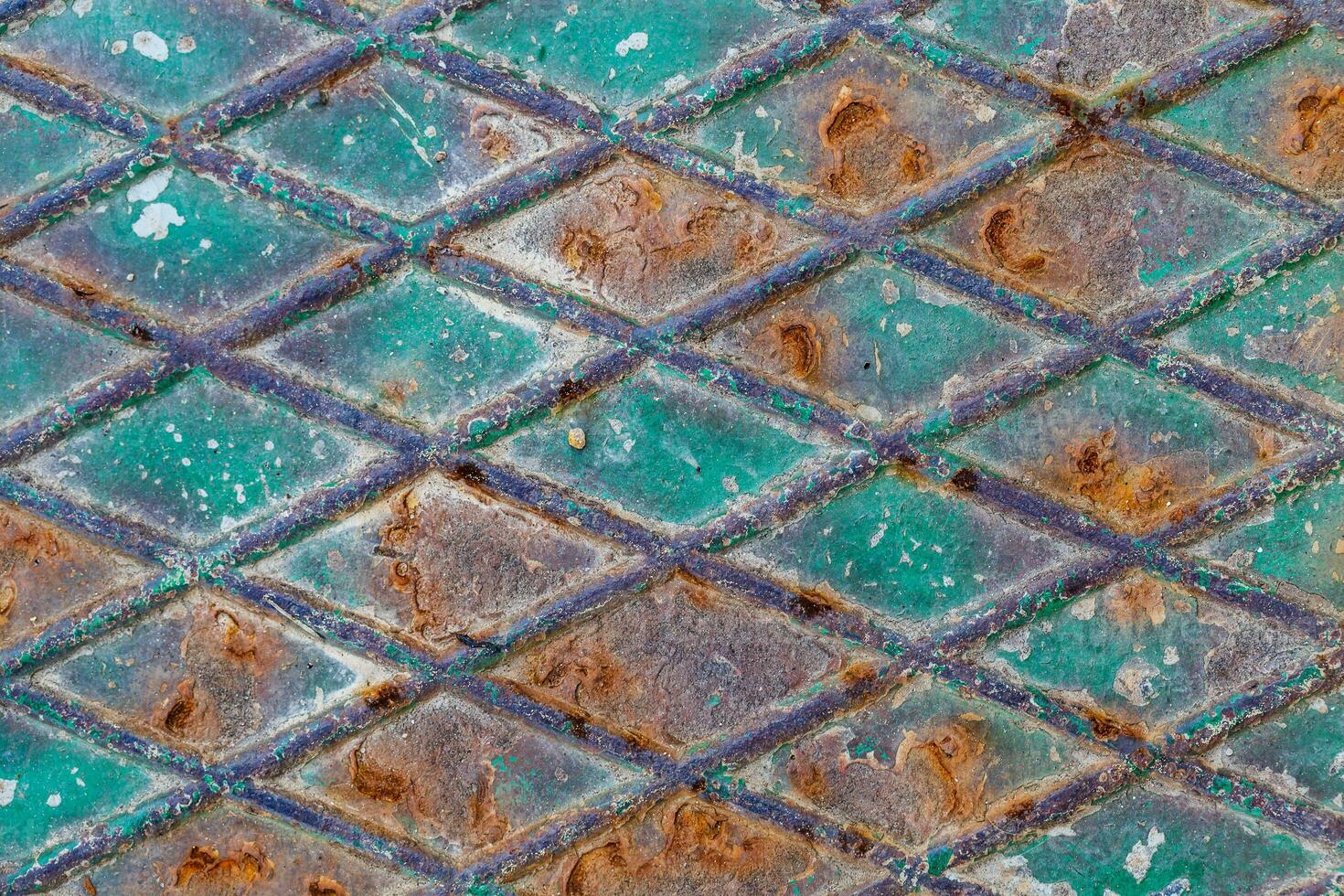 Abstract colorful rusty metal background, rusty metal texture photo