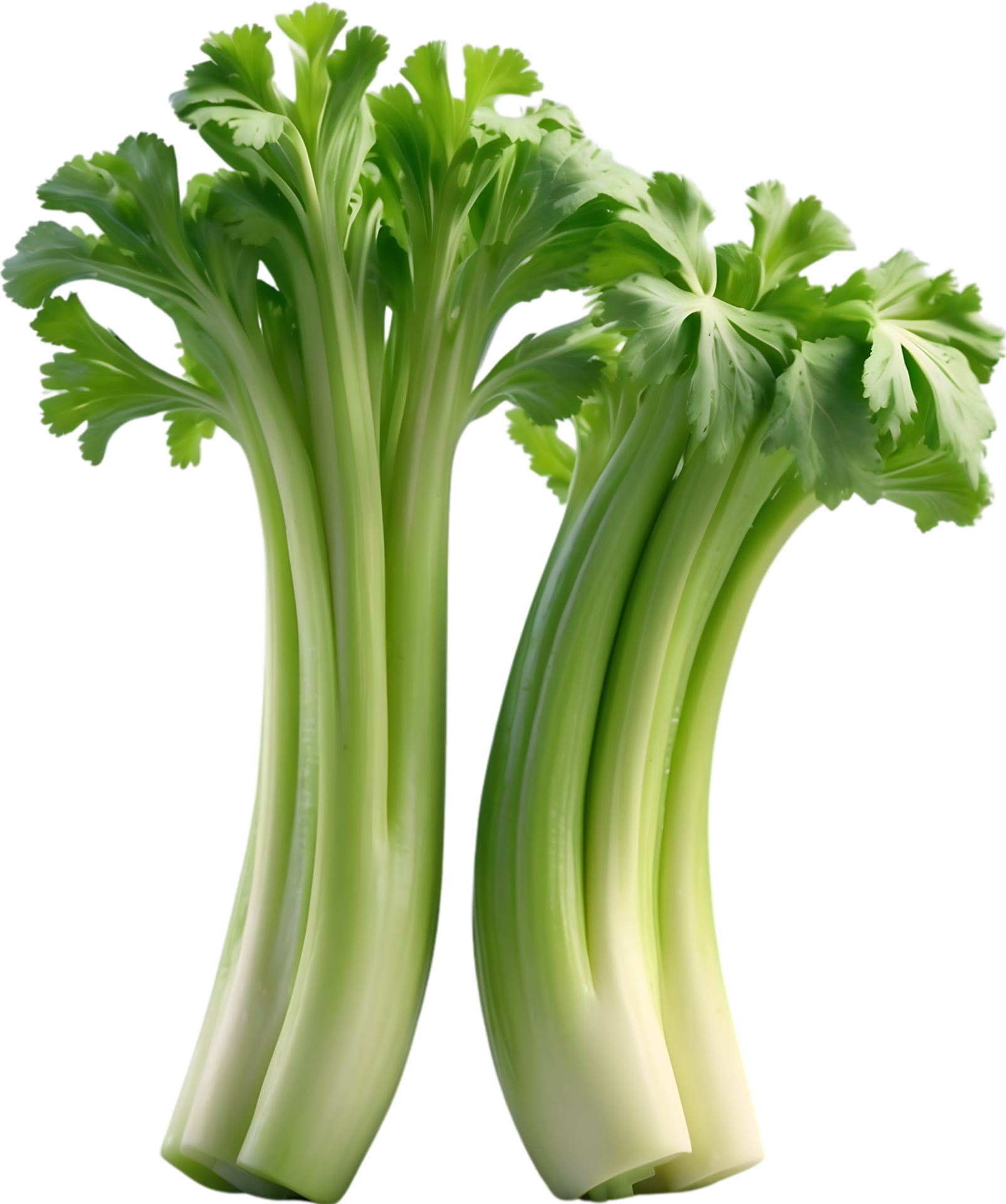 AI generated green celery on transparent background 36053334 PNG