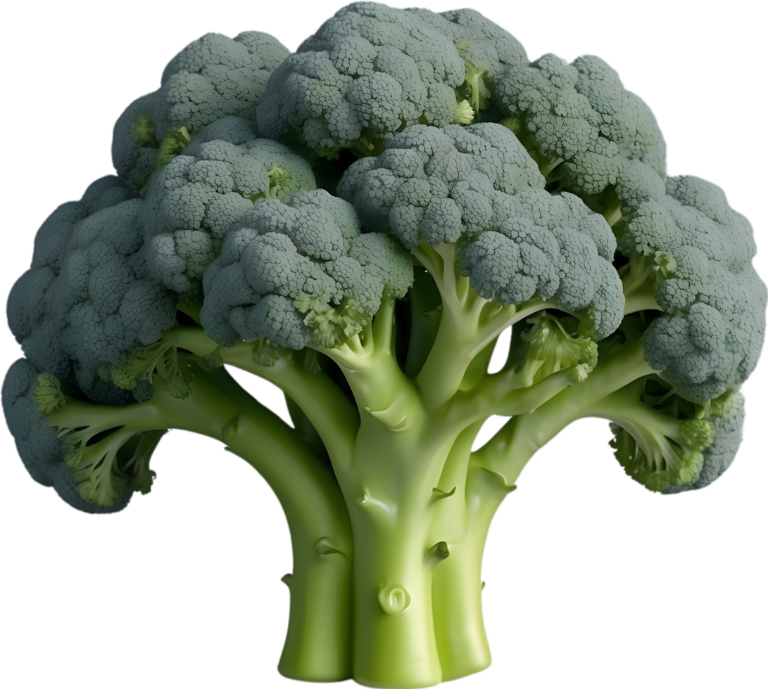 AI generated broccoli png image