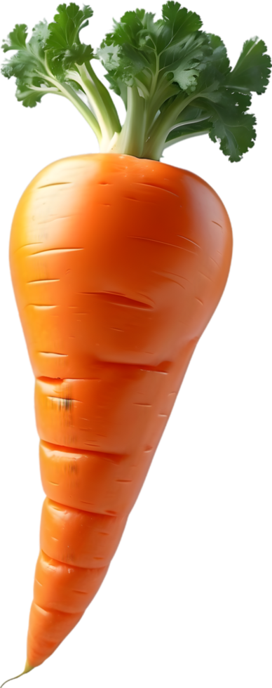 AI generated carrot png image