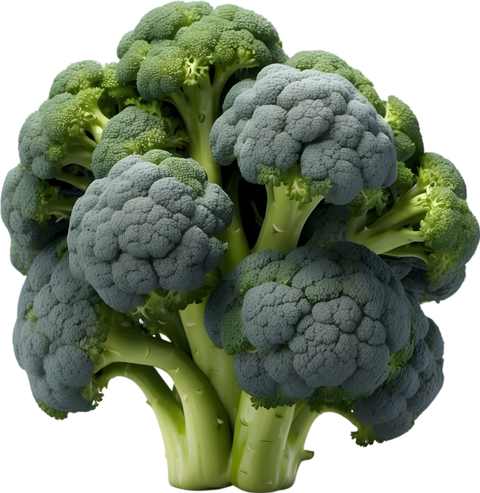 AI generated broccoli png image