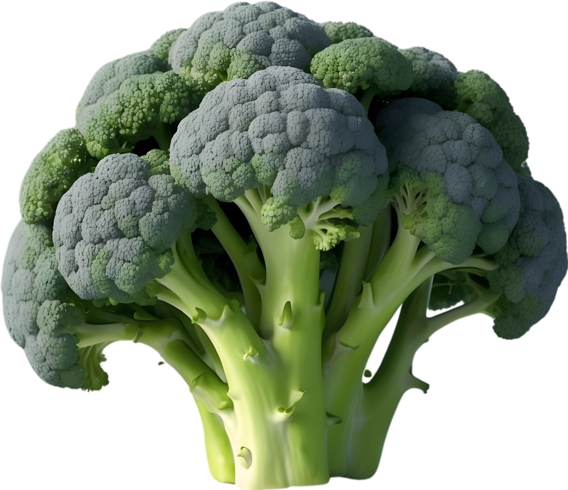 AI generated broccoli png image