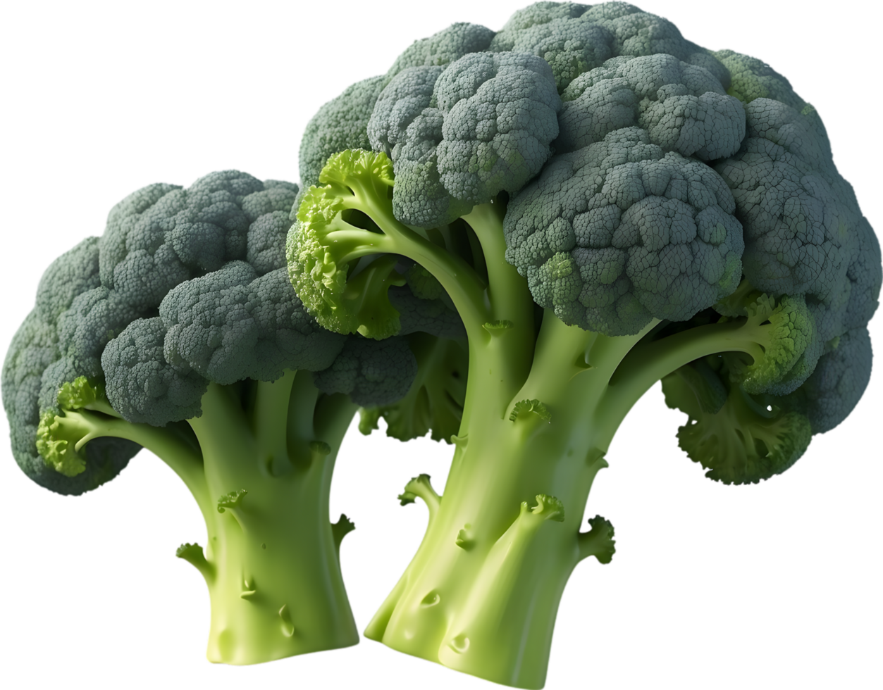 AI generated broccoli png image