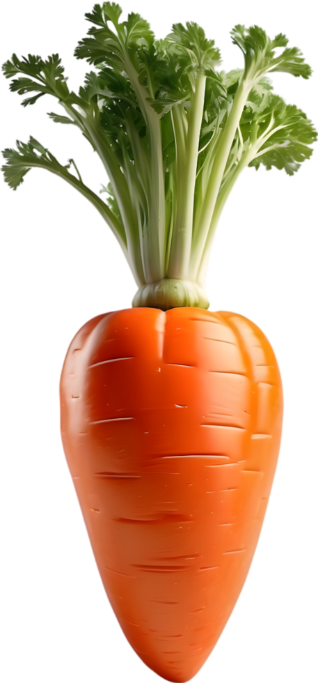 AI generated carrot png image