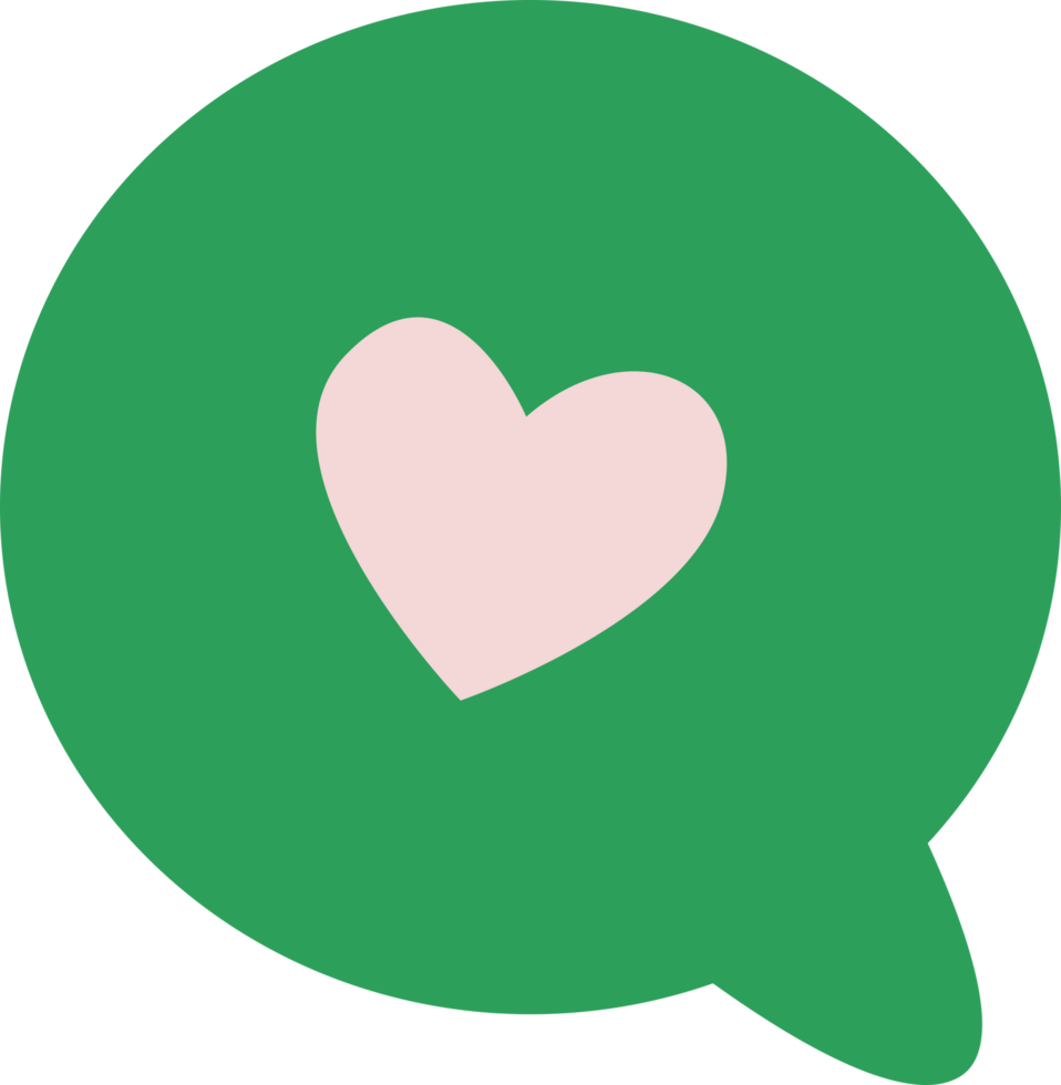 peech valentine card with hearts png