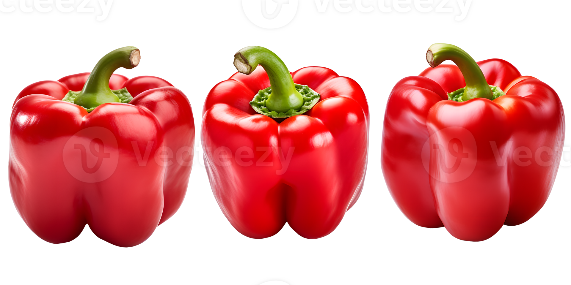 AI generated Red bell pepper PNG 36053674 PNG