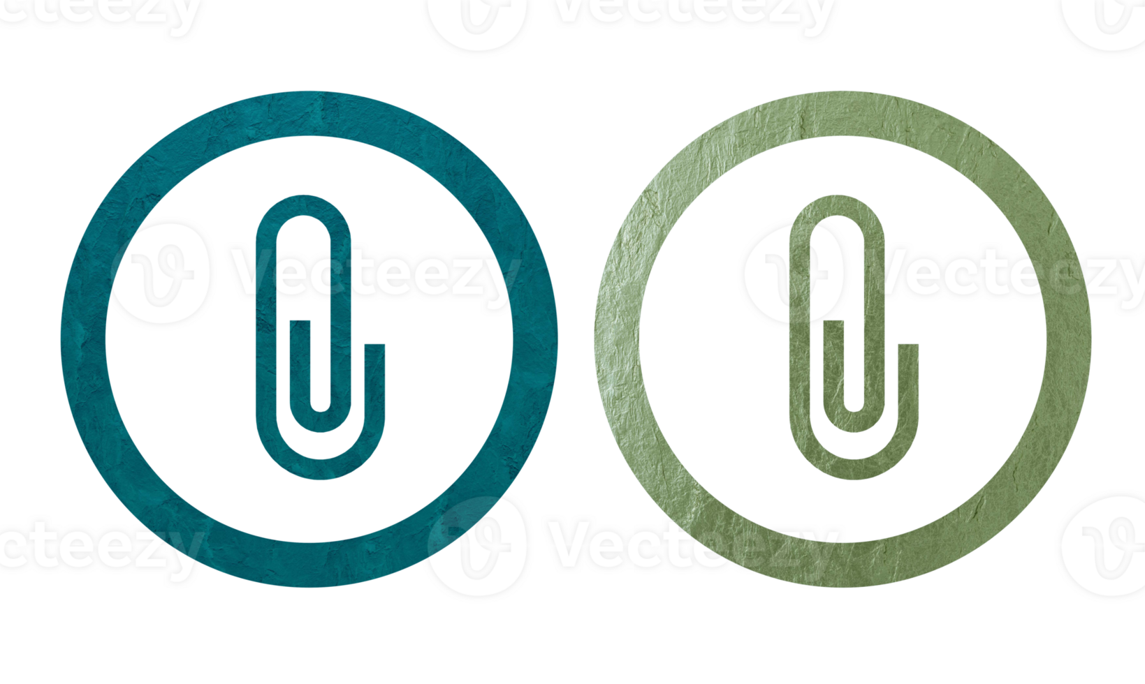 paper clip red icon symbol with texture png