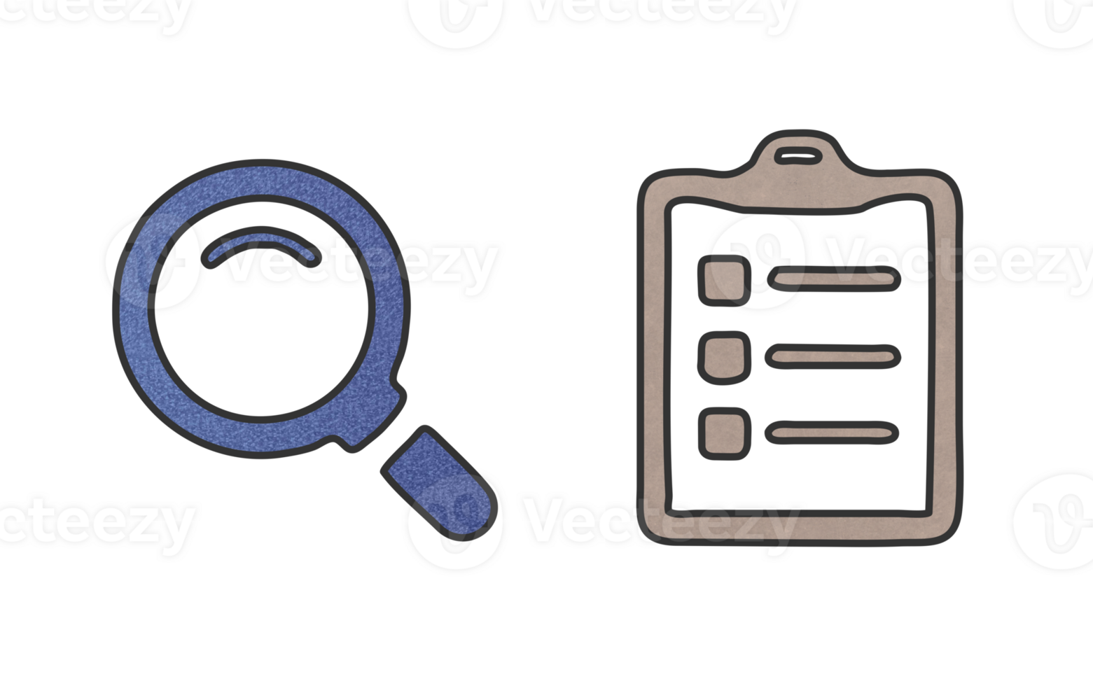 zoom in file sign icon symbol with texture png