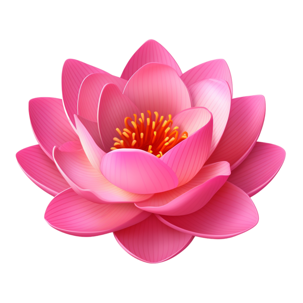 AI generated Lotus blossom flower petal 36053895 PNG