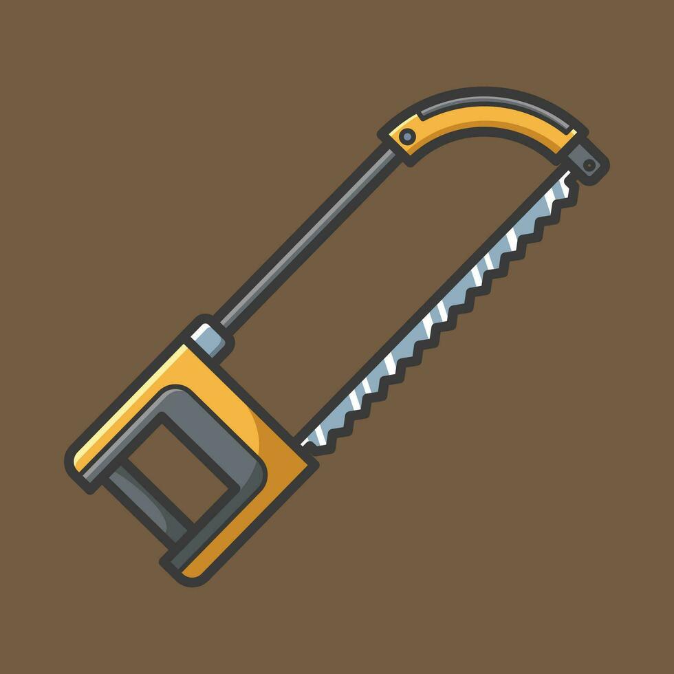 Carpentry tools vector design art for house woodworking and construction