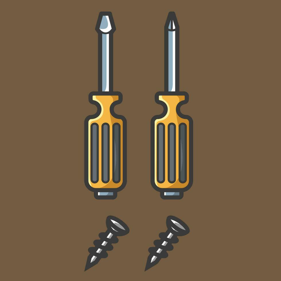 Carpentry tools vector design art for house woodworking and construction