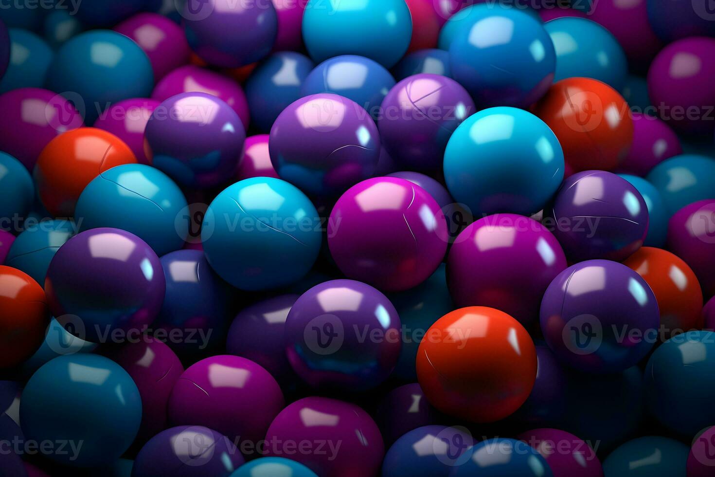 AI generated Iridescent acrylic drops abstract background. Neural network AI generated photo