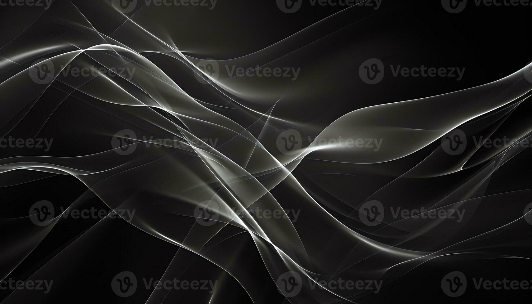 AI generated black and white photo of water droplets on a rock