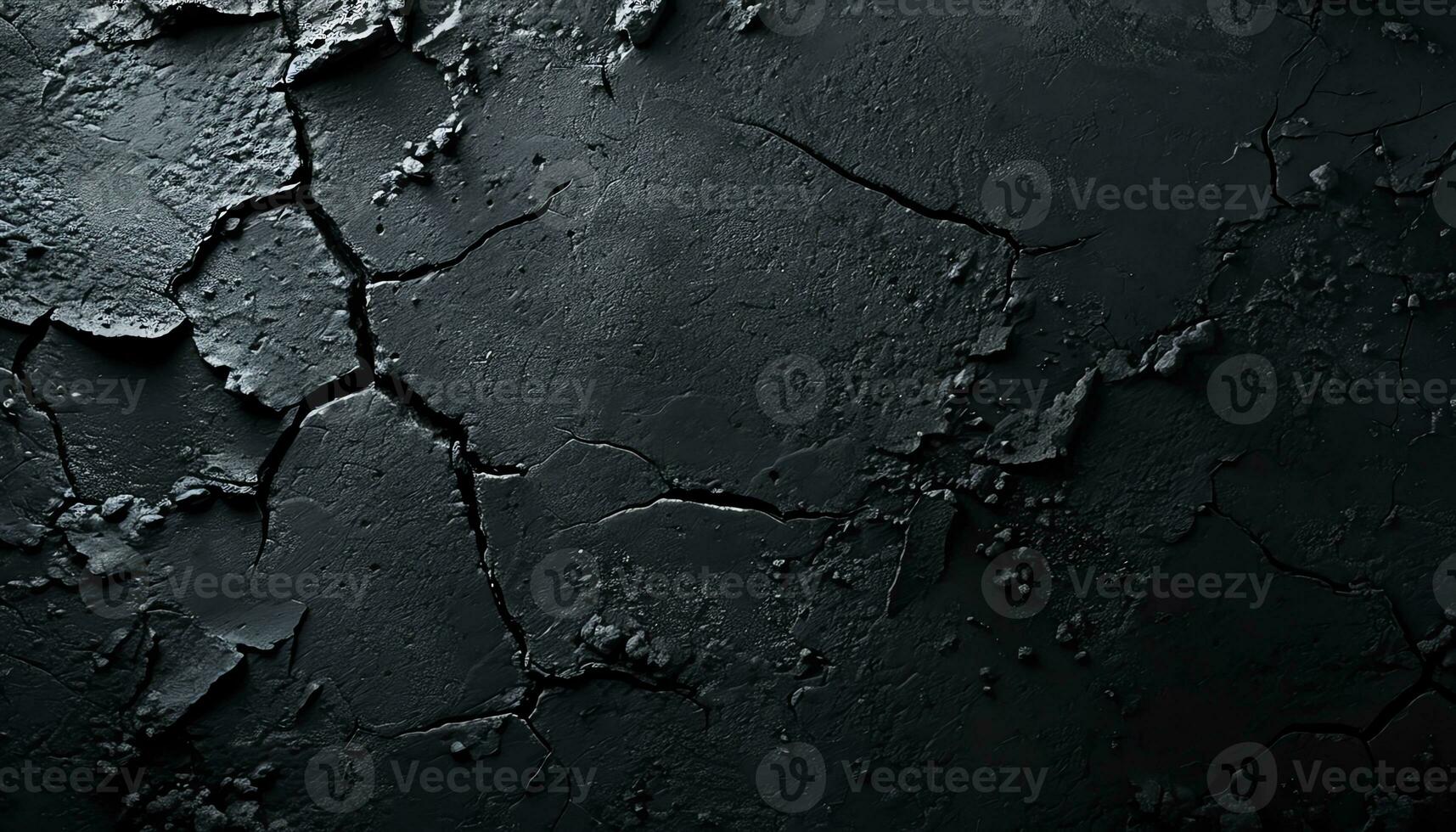 AI generated black background with water drops on it photo