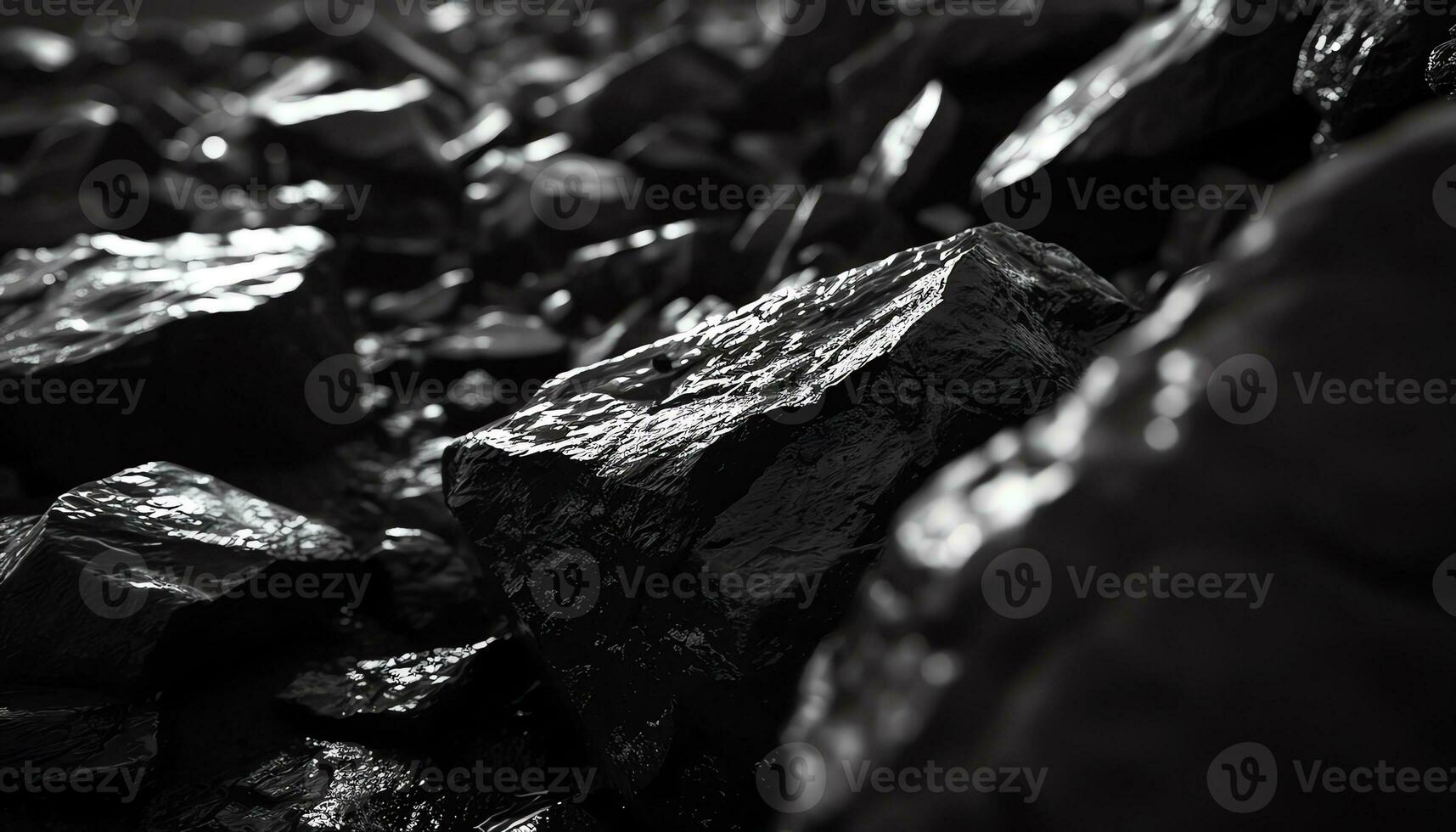 AI generated coal is a black substance that is used in many different ways photo