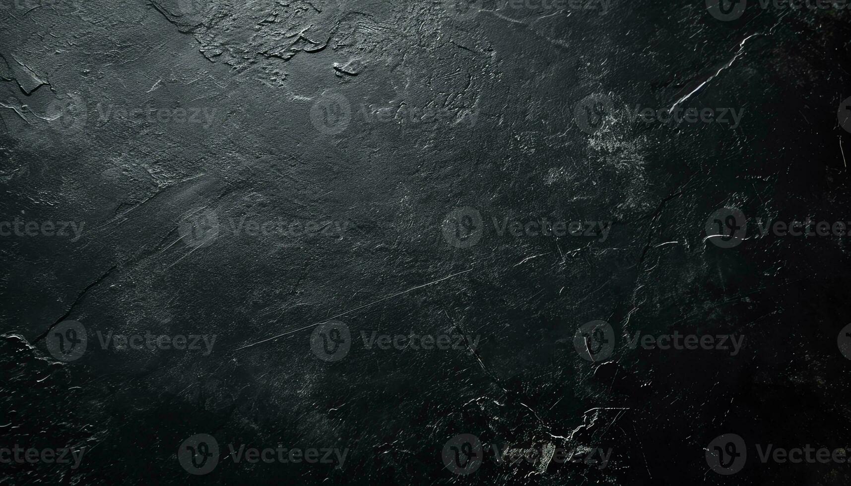AI generated black background with water drops on it photo