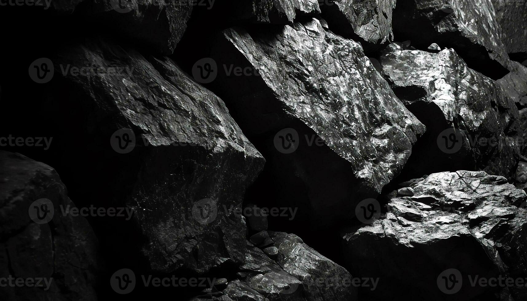 AI generated coal is a black substance that is used in many different ways photo