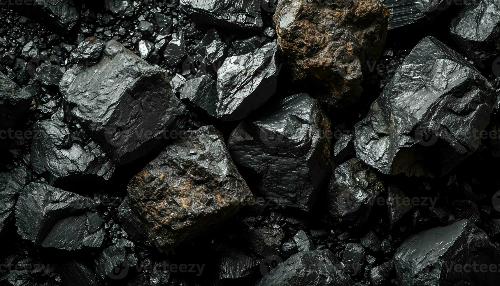 AI generated coal is a black substance that is used in many different ways photo