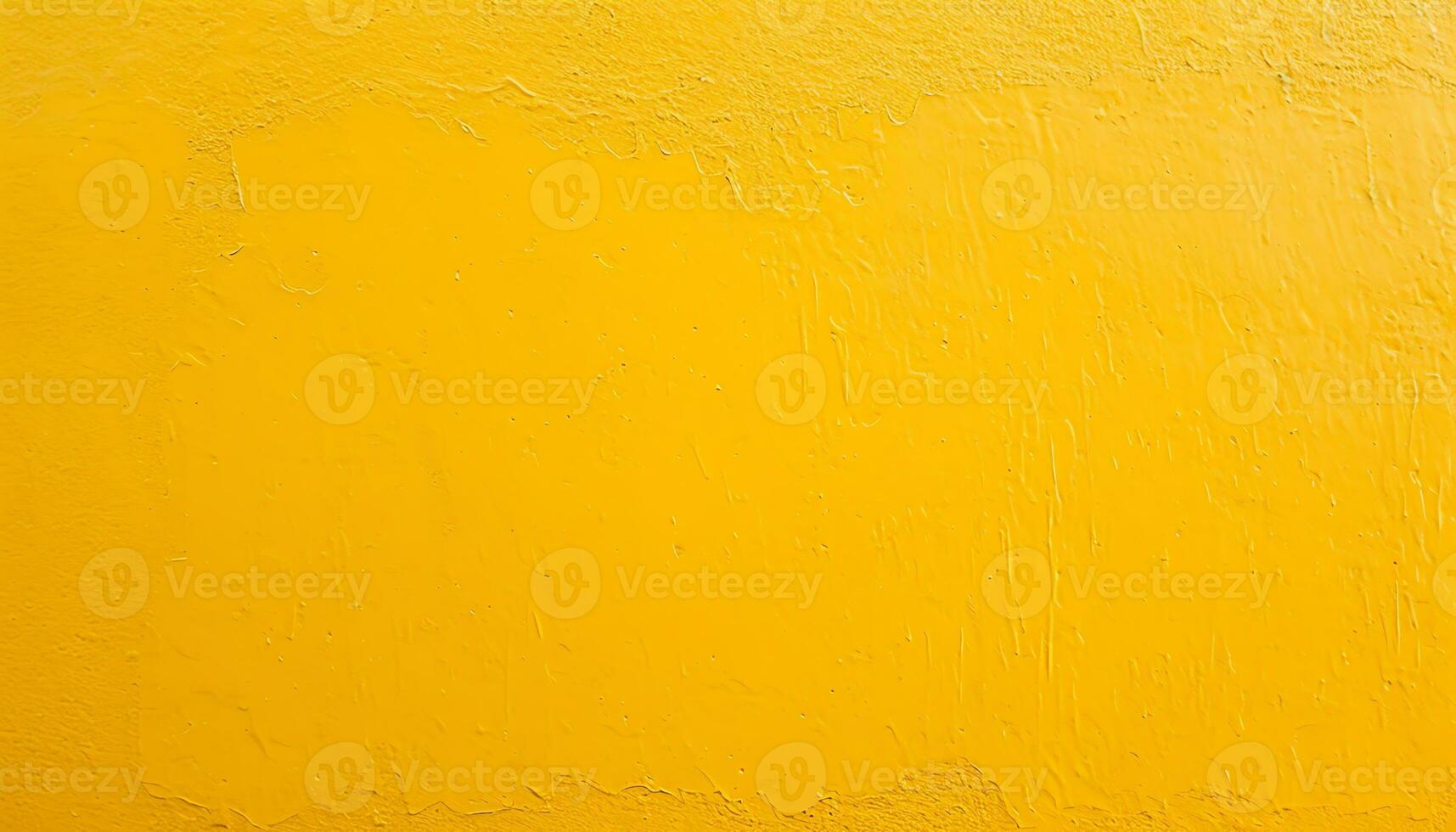 AI generated yellow painted wall background photo