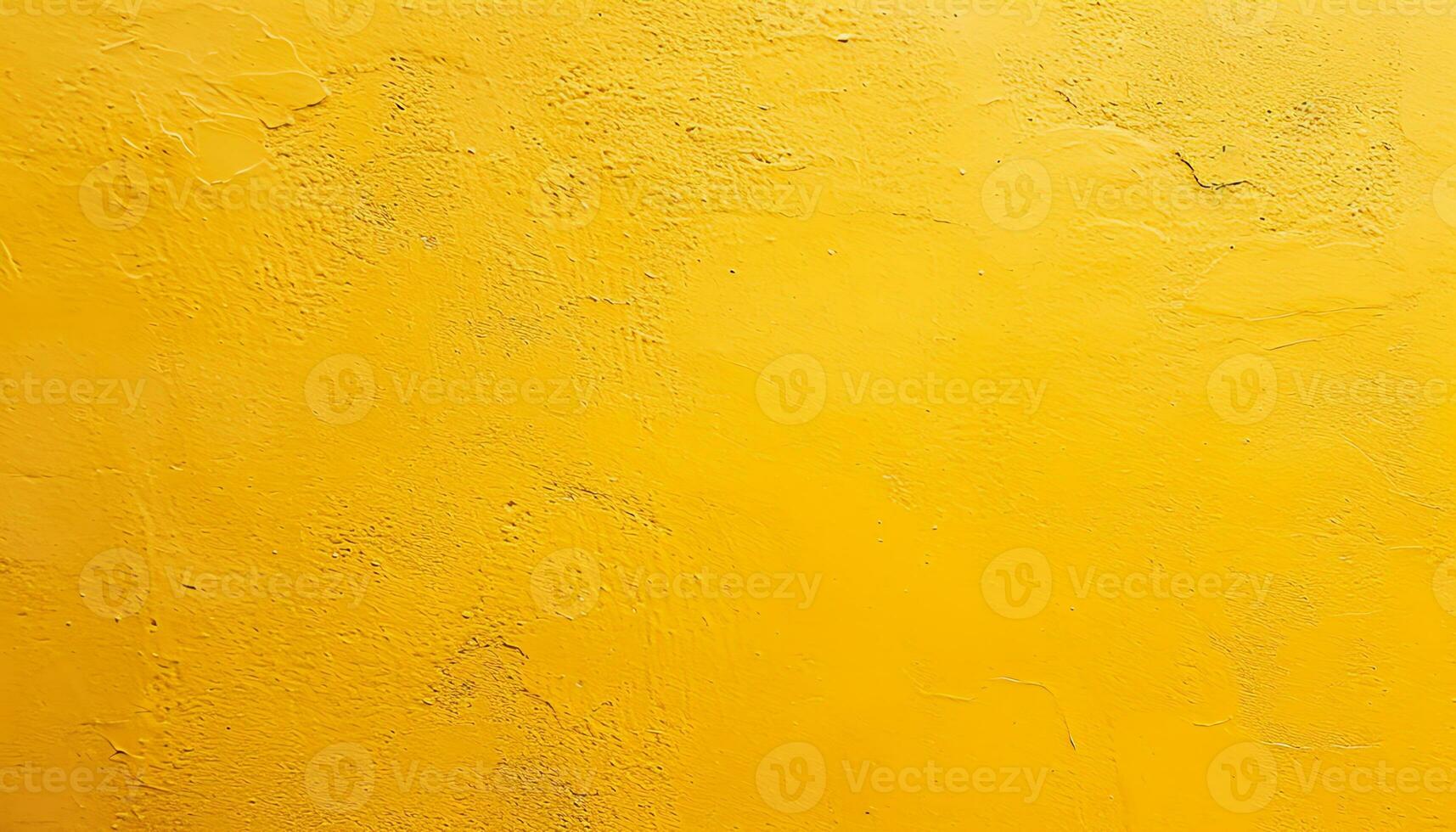 AI generated yellow painted wall background photo