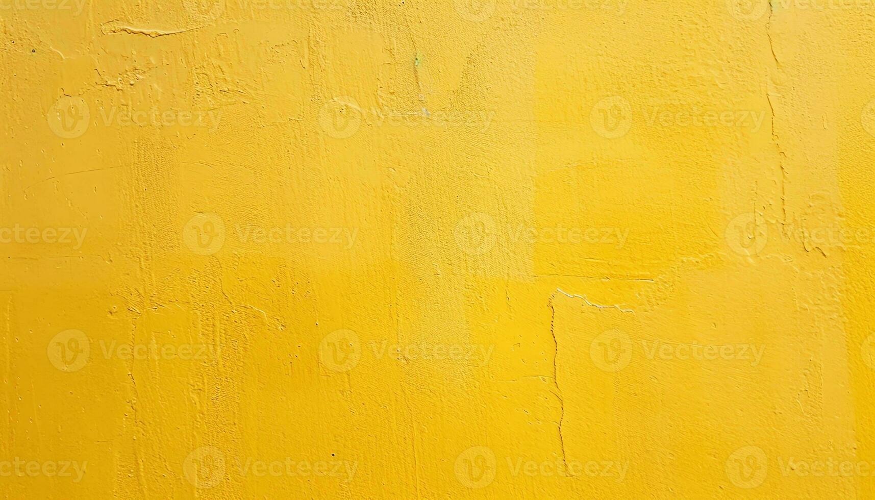 ai generado amarillo pintado pared antecedentes foto