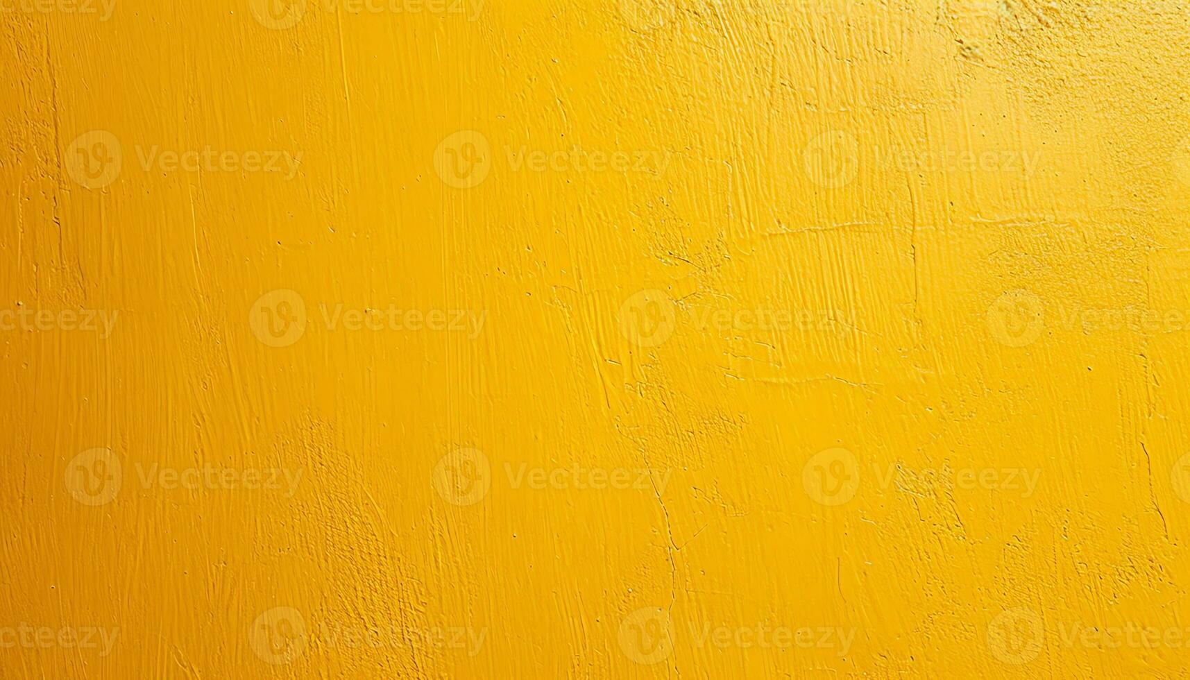 ai generado amarillo pintar en un pared con un amarillo antecedentes foto