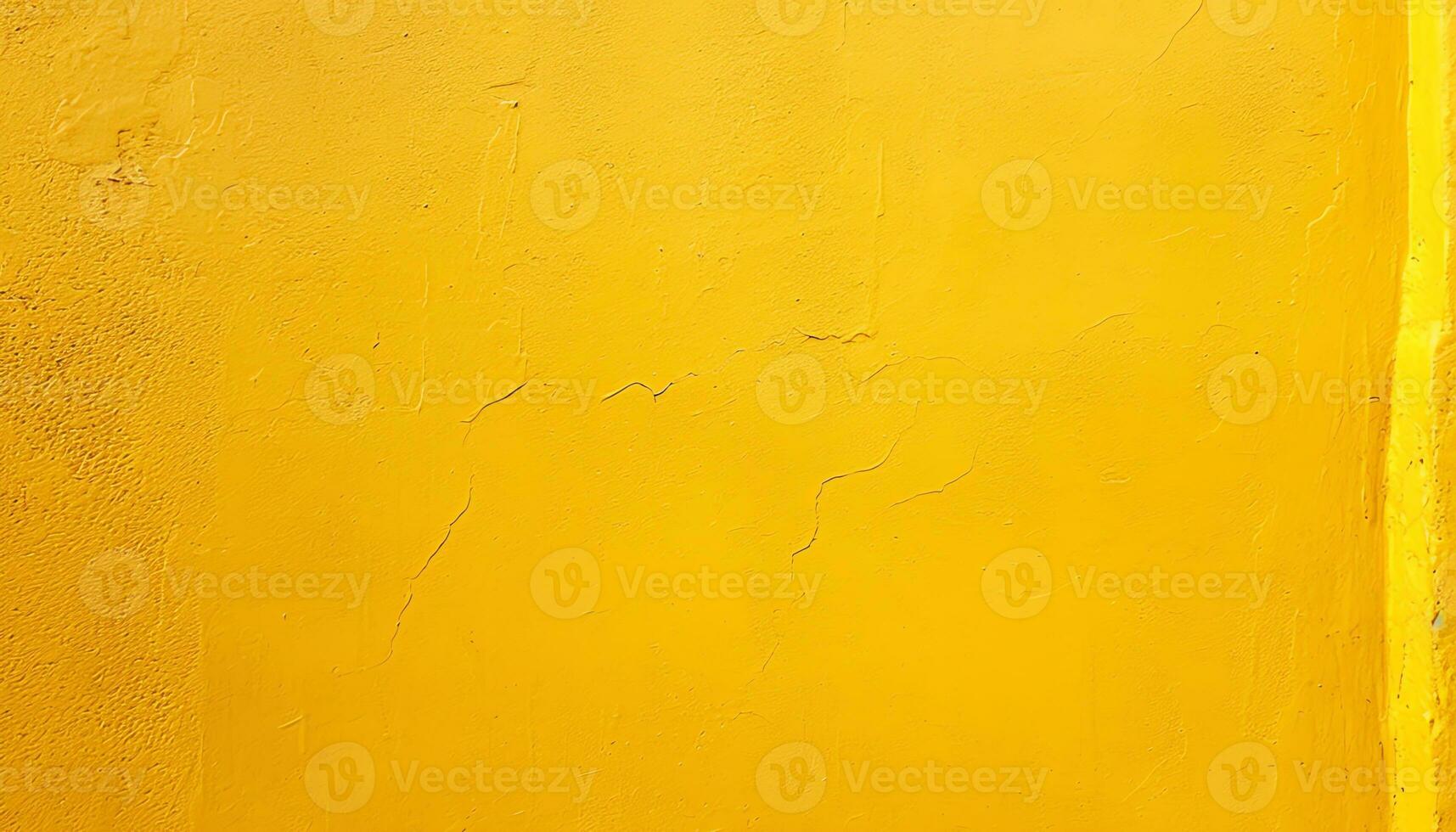 AI generated yellow paint on a wall with a yellow background photo