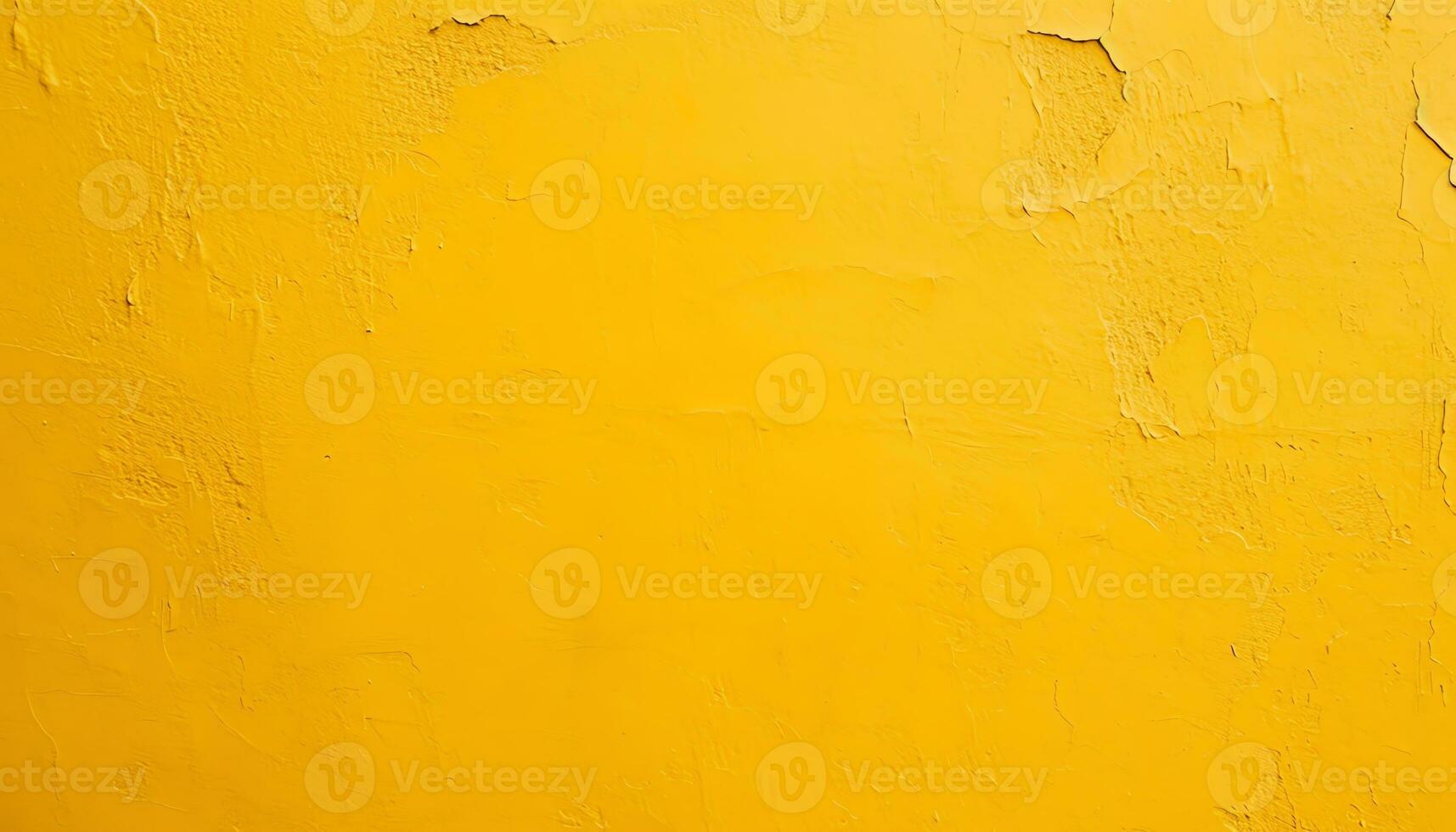 AI generated yellow paint on a wall with a yellow background photo