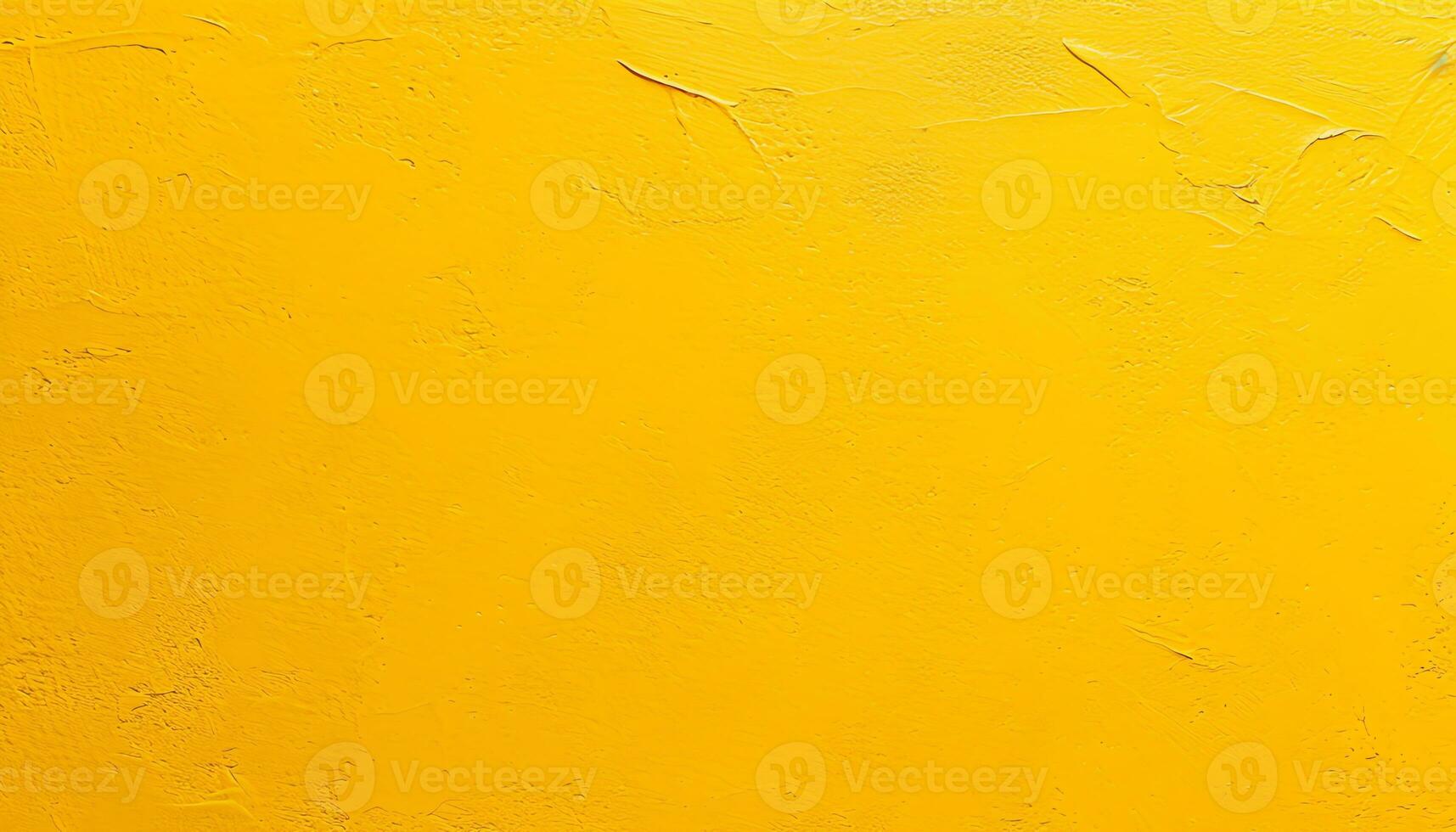 ai generado amarillo pintar en un pared con un amarillo antecedentes foto