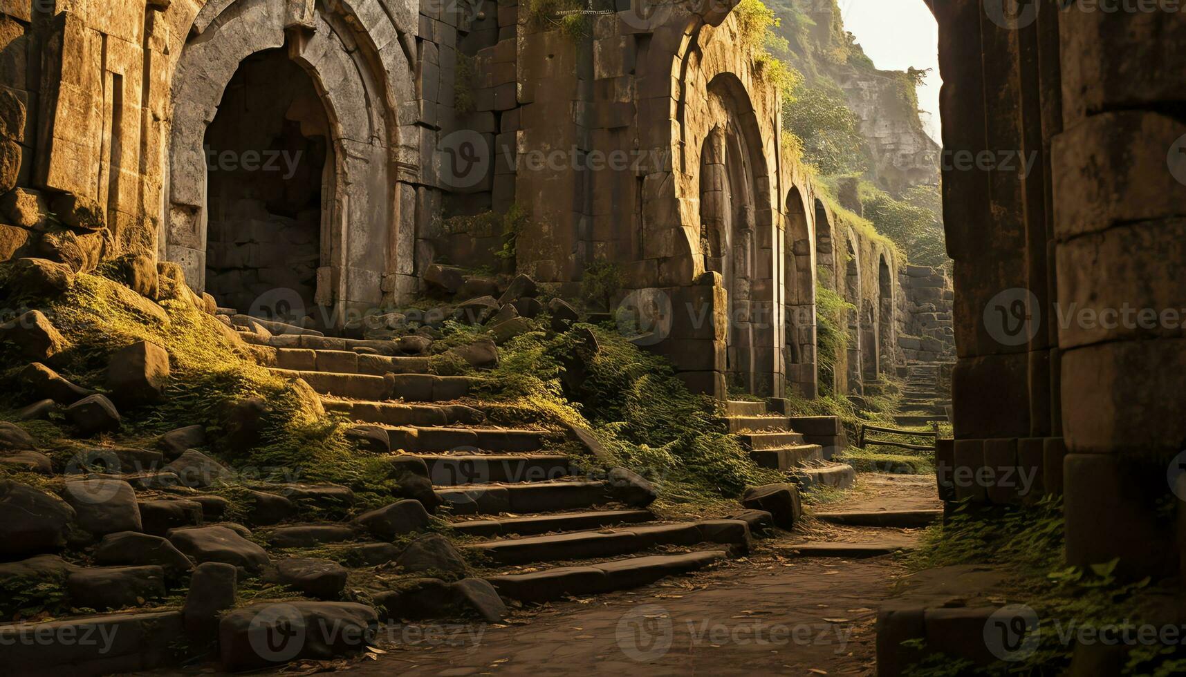 AI generated Uncovering the Secrets of Ancient Landscapes photo
