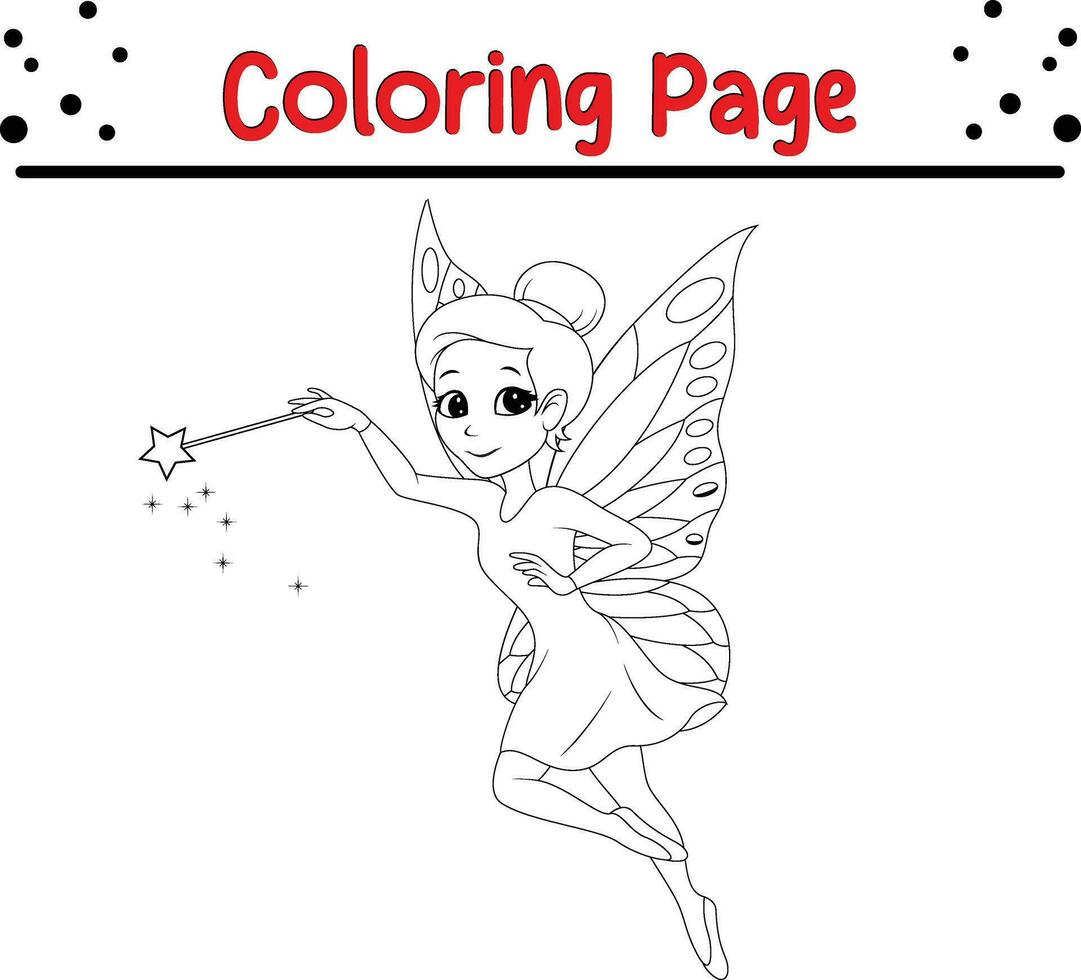 Coloring page school supplies for kids vector