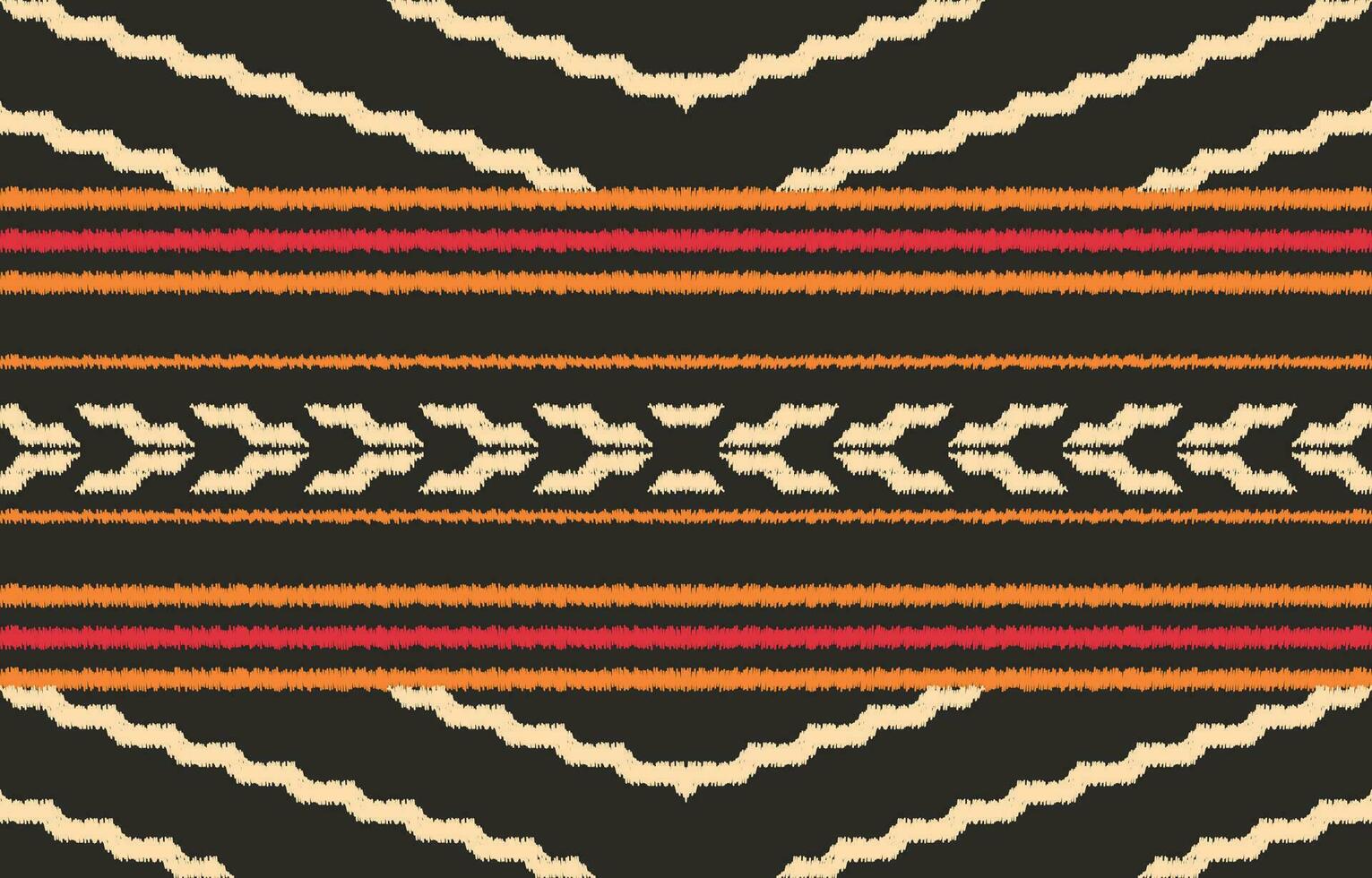 Ethnic abstract ikat art. Aztec ornament print. geometric ethnic pattern seamless  color oriental.  Design for background ,curtain, carpet, wallpaper, clothing, wrapping, Batik, vector illustration.