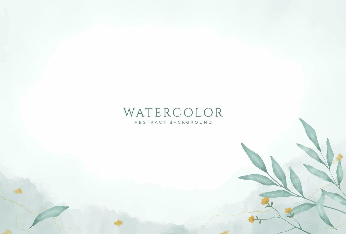 Abstract horizontal watercolor background. Neutral light colored empty space background illustration vector