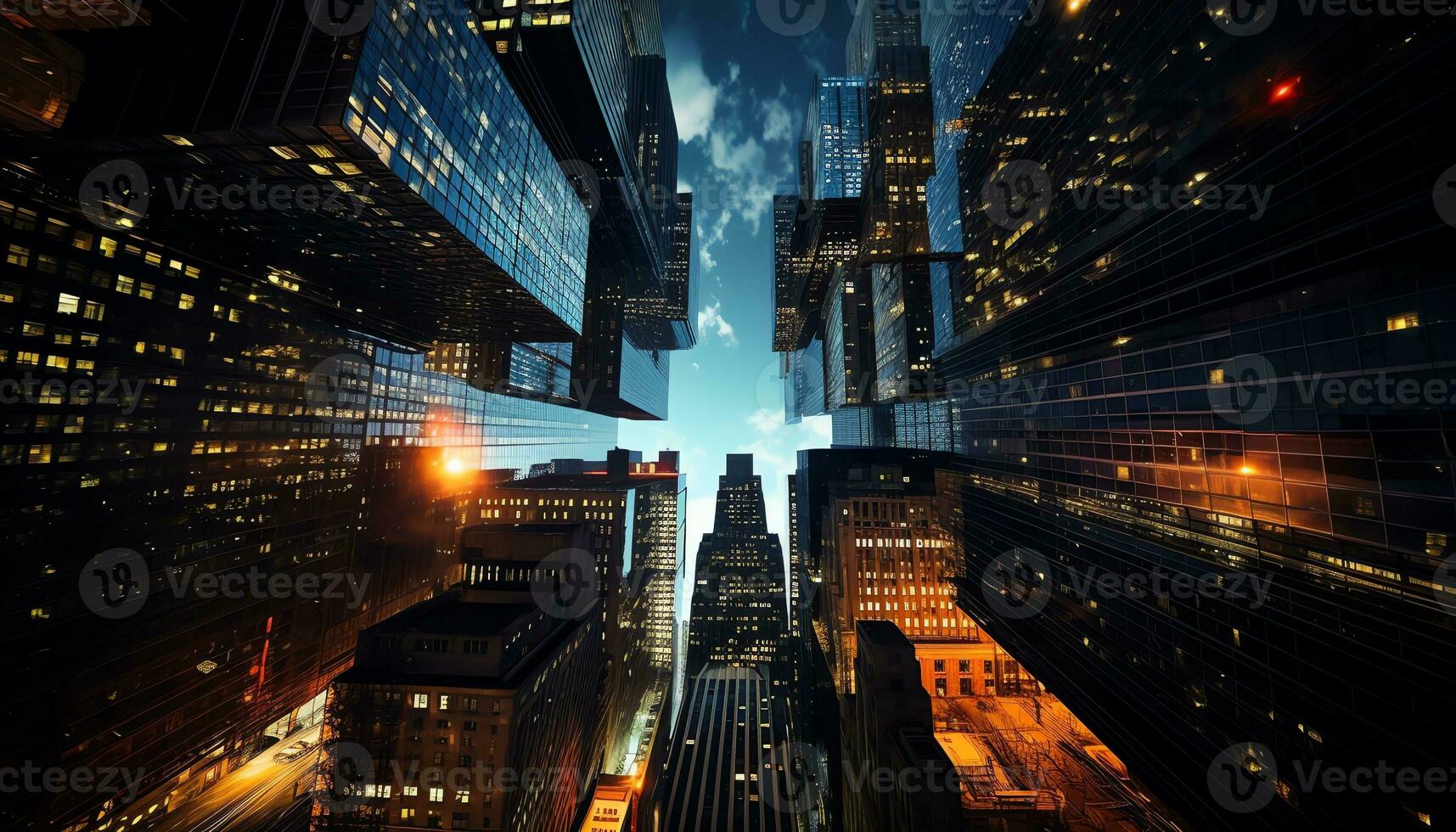 AI generated Unveiling the Vibrant Tapestry of Urban Exploration photo