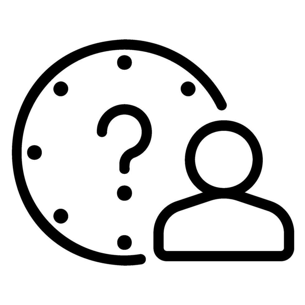 when line icon vector