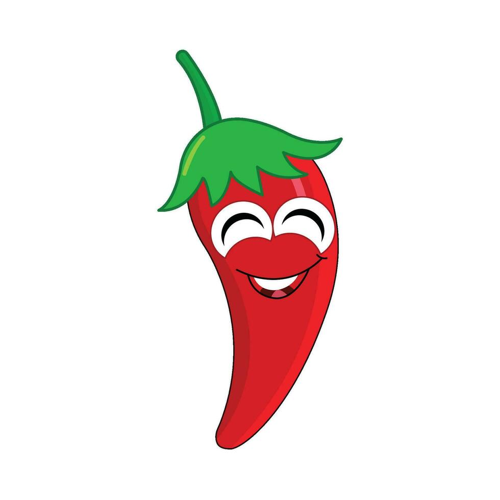 chili character illustration vector